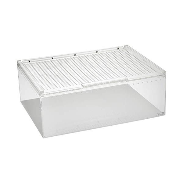 爬虫類-/-/E221・パッケージ個数:1・爬虫類飼育ケース・本体サイズ (幅X奥行X高さ) :15.5×30×40cm・本体重量:1.55kg・原産国:中華人民共和国・原材料:アクリル