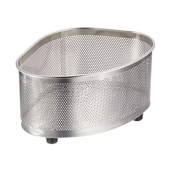 シルバー/17.1×11.9×9.9cm(外寸)/SUI-6055・パッケージ個数:1・生産国:中国・サイズ:17.1×11.9×9.9cm・本体:ステンレス鋼、足部:合成ゴム・洗いやすく、型崩れしにくいパンチング加工の三角コーナー。