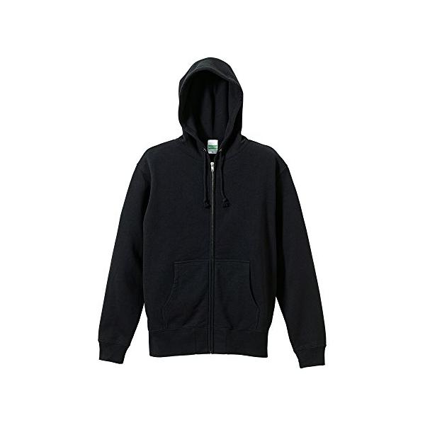 他サイト： [ユナイテッドアスレ] 10.0オンス スウェット フルジップ パーカ(裏パイル) 521301 002 ブラック Lの商品画像