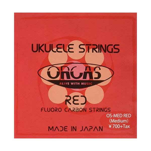 RED/-/OS-MED・パッケージ個数:1・オルカス 高品質フロロカーボン弦