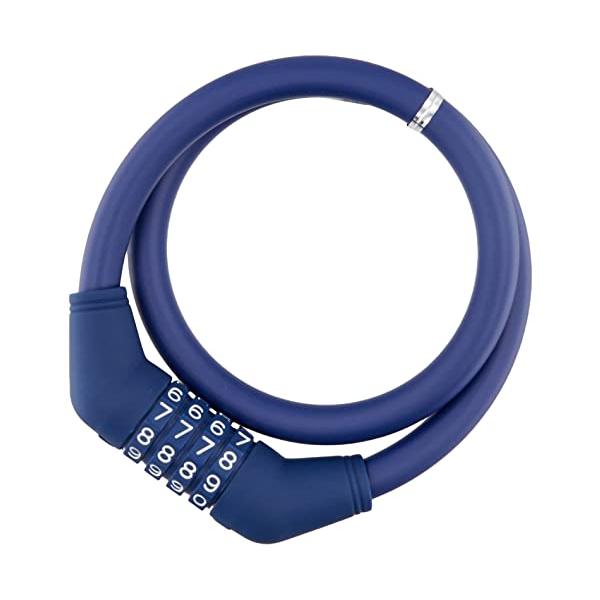 ダイヤル式ネイビー/-/G-228W・Color:ネイビー・パッケージ個数:1・ダイヤル式ワイヤー錠・設定が簡単に出来るナンバーセット機構付・サイズ:φ12×600mm・パッケージ重量: 0.21 kg