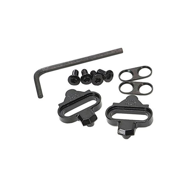 US-S用ブラック/グレー/小/528-00193・パッケージ個数:1・原産国:日本 US-S用2つ穴クリート 左右セット 付属品:ボルト×4本、ワッシャ×2枚、4mm六角レンチ1本 SPDクリート互換 SM-SH51のみ推奨 SPDクリー...