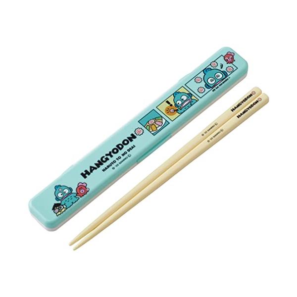 箸箱セットはんぎょどん/-/ABC3AG-A・Color:はんぎょどんPatternName:箸セット・パッケージ個数:1・サイズ:箸＝長さ18cm 箸箱＝幅19×奥行3.1×高さ1.3cm・素材・材質:フタ＝AS樹脂 本体＝ABS樹脂 箸...