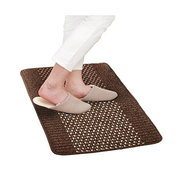 約45cm×90cmブラウン/45 x 90 cm (長方形)/4548622620412・Color:ブラウンSize:45 x 90 cm (長方形)・パッケージ個数:1・本体サイズ:約45×90×0.8cm・本体重量:約400g・素材...