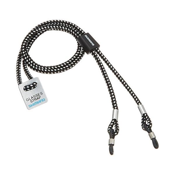 ブラックブラック/ブラック/861313・パッケージ個数:1・はずした偏光グラスを首に掛けられる。・サイズ:40cm・素 材:(ストラップ部)ポリプロピレン+反射糸 /(ストッパー部)ウレタン/ (ネーム部)ポリエステル +ポリウレタン