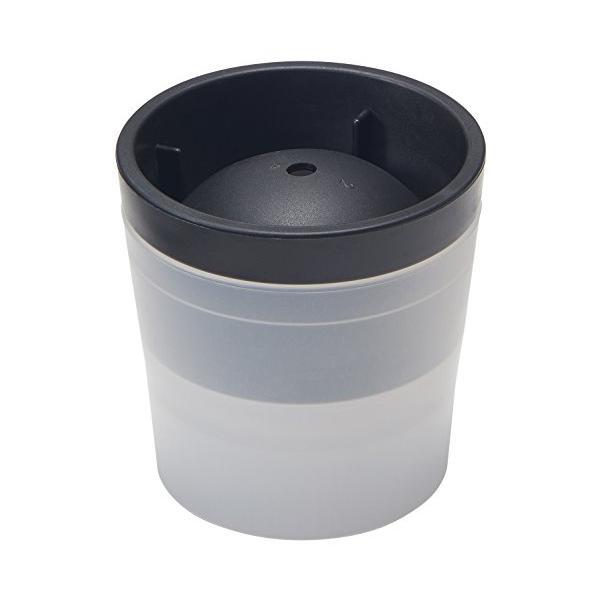 アイスボール(直径60mm)ブラック/単品/STK-06L・Color:ブラックStyle:アイスボール(直径60mm)・パッケージ個数:1・本体サイズ:約直径7.5×高さ7.5cm・本体重量:約0.07kg・素材:本体/ポリプロピレン、フ...