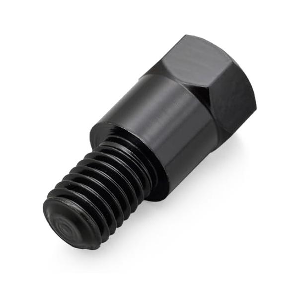 BMW用/P1.5→P1.25ブラック/高さ18.6mm/99793・Style:BMW用/P1.5→P1.25・パッケージ個数:1・BMW用(R nine Tに最適)・車体側：M10正ネジ P1.5 / ミラー側：M10正ネジ P1.25...