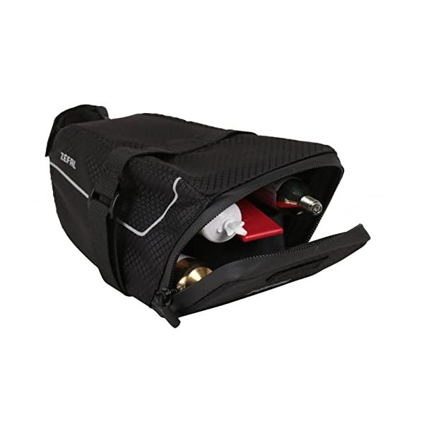 サドルバックブラック/X-Small/98060・パッケージ個数:1・防水仕様・リフレクターロゴ・ウエイト:31g・容量:0.3リットル・色:ブラック