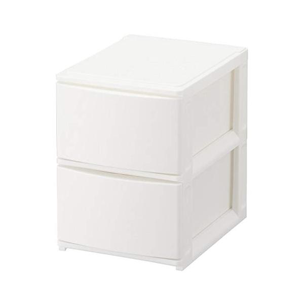 深2段ホワイト/深2段/NpdA5-f2WH・PatternName:ハーフStyle:深2段Color:ホワイト・パッケージ個数:1・カラーボックス対応日本製・前ズレを防止する脚ゴム付きでストレスなくお使いいただけます・サイズ連結可能、後...