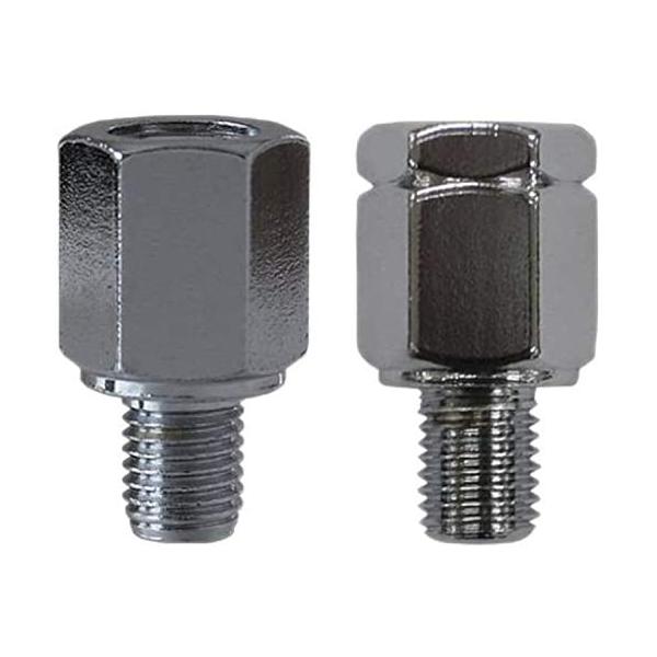 メッキ/10mm/SHM-10・Color:メッキSize:10mm・パッケージ個数:1・●内容:2本(うち1本は高さ調節のためのスペーサー)