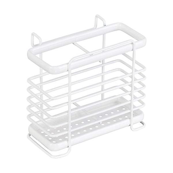 ホワイト/-/RG-0427・パッケージ個数:1・サイズ:約11×6.6×10cm・重量:約210g・材質:鉄(亜鉛メッキ・粉体塗装)・水切りかごに取り付けて使用できます。・箸やスプーン、フォークの水切りに。