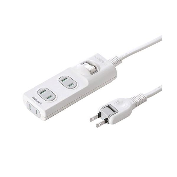 3個口ホワイト/1m/TAP-TSH31SWN・Color:ホワイトSize:1mStyle:3個口・パッケージ個数:1・ほこりの侵入を防止するシャッターが付いて安全です。子供のいたずら予防にもなります。・恐ろしいコンセント火災を予防する絶...