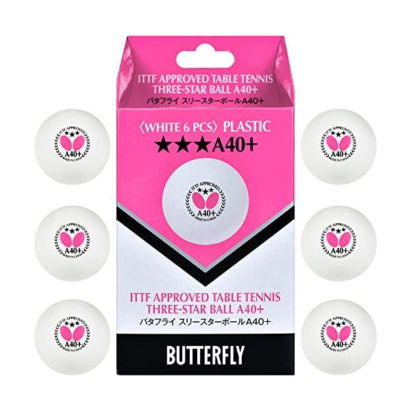 6個入りホワイト(270)/-/B3W6A40・Style:6個入り・パッケージ個数:1・数量:6個入り・国際卓球連盟公認球・世界卓球2018ハルムスタッド公式ボールスポンサー・常温で保管してください・原産国:中国