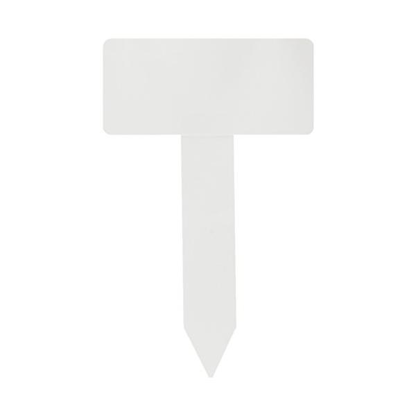 5枚入ホワイト/12×20cm 小/31400・Size:12×20cm 小Style:5枚入・わかりやすく表示して植物管理を・大きく横書きで表示でき、深く挿せるT型ラベル・長さ:約200mm・表示部大きさ:120×55mm・5枚入