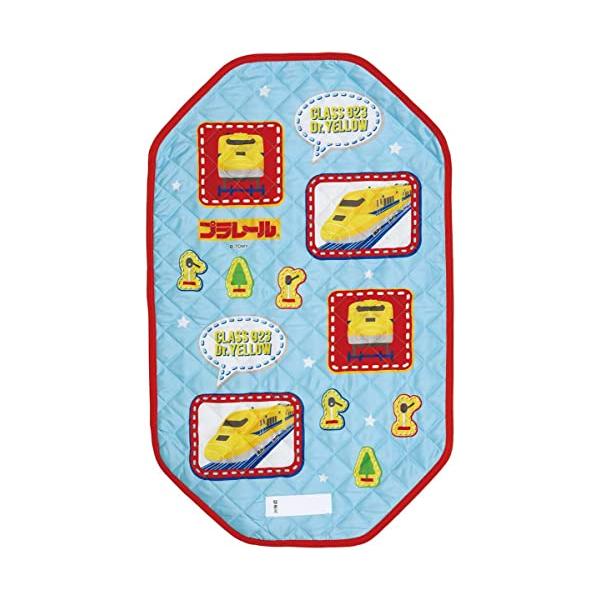 アール・デコプラレール/Small/BCV1-A・Color:プラレールSize:Small・パッケージ個数:1・サイズ:約60×100cm/材質:ポリエステル/原産国:中国・コット(簡易ベッド)カバーSサイズ、名前が記入できる「お名前タグ...