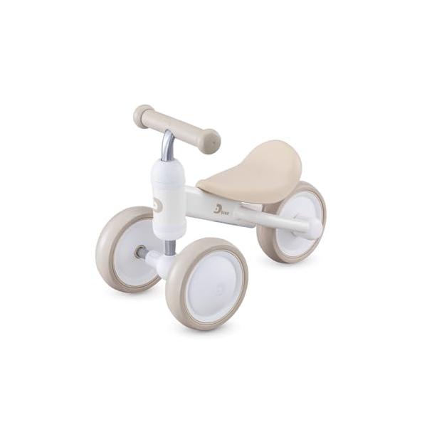 ベージュベージュ/43.5x20x33cm/03532・Style:ベージュ・安定感アップ前輪幅をワイドに調整できて転倒しにくい設計・成長に合わせて調整前輪幅とサドル高さを2段階で切替可能・安心素材静音＆床をキズつけにくい発泡タイヤを採用・...