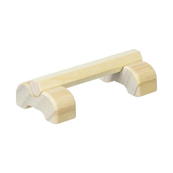 天然木/S/P-2034・Size:S・パッケージ個数:1・飼育ケースやキャリーなど、とまり木をつけられないプラケースに