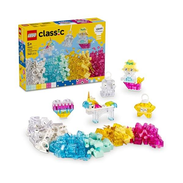 レゴ(LEGO) クラシック まほうのアイデアボックスクリアカラー おもちゃ 玩具 誕生日 プレゼント ブロック 知育 女の子 男の子 子供 5