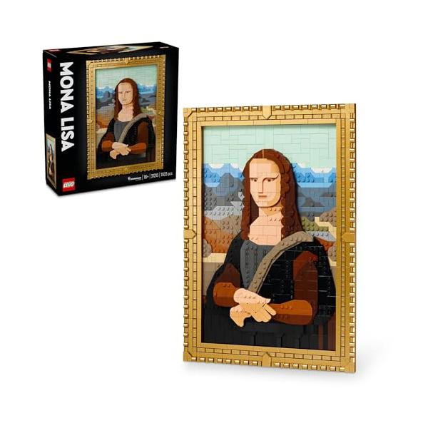 レゴ(LEGO) レゴアート モナ・リザ おもちゃ 玩具 誕生日 プレゼント ブロック 母の日 父の日 男性 女性 絵画 アート インテリア オ