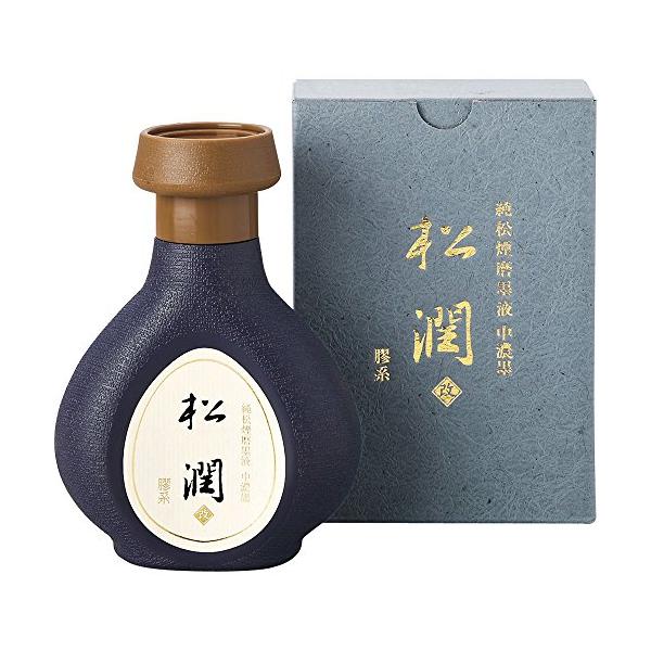 呉竹 墨汁 純松煙 磨墨液 松潤改 250ml BB15-25