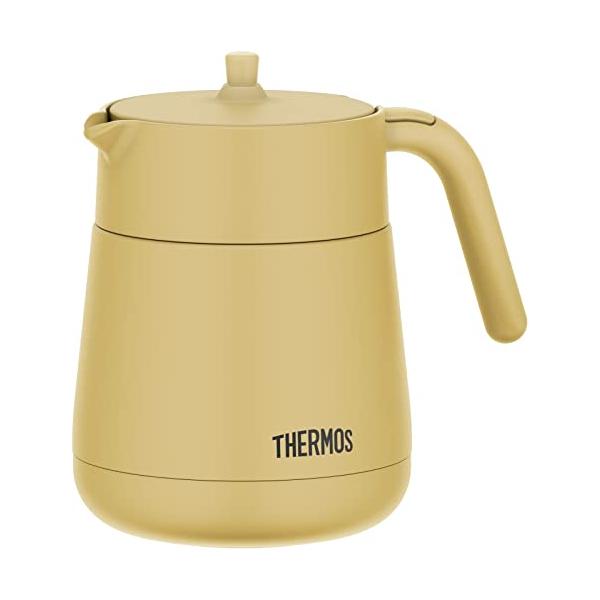 サーモス 真空断熱ティーポット ストレーナー付き 700ml ベージュ TTE-700 BE