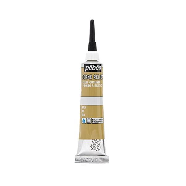 ペベオ (Pebeo) ヴィトラーユ アウトライナー20ml ゴールド773300