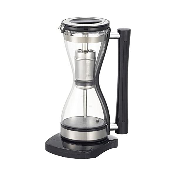 オーム電機 コーヒーメーカー サイフォン式 電気 保温機能付き カフェ風 スタイリッシュ ブラック COK-WC750A-K 08-3275 O
