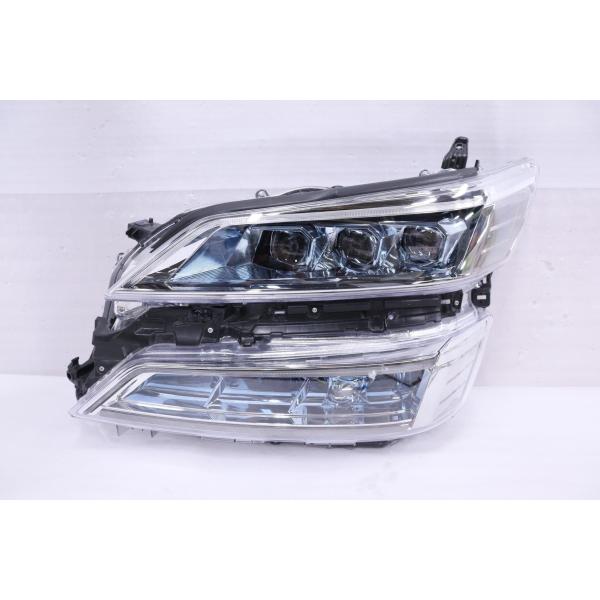 三眼左ヘッドライト　ヴェルファイア　DAA-AYH30W 　中古　手渡しOK enishigo_207-384