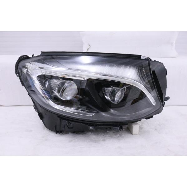 メルセデス・ベンツ GLC DBA-253946 LED 右ヘッドライト Mercedes-Benz 22-454☆美品☆前期 LED X253 ベンツGLCクラス