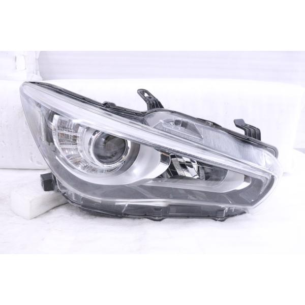 V37 スカイライン　ヘッドライト　左右セット　加工品　ブラックアウト　AFS付 V37 スカイラインヘッドライト左右セット加工品ブラックアウトAFS付