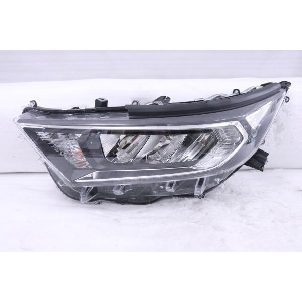 RAV4 MXAA54 左ヘッドライトユニット　LED STANLEY42-87 良品 送料込 即決 RAV4 MXAA52/MXAA54 純正 LED 左 ヘッドライト
