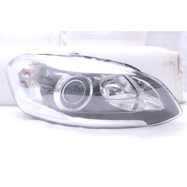 30-343☆HID D4 VOLVO XC60☆右ヘッドライト 31420252 メッキ