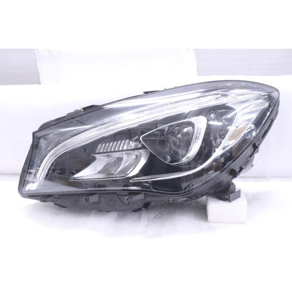 34-811☆美品☆後期 LED C117 ベンツCLAクラス☆左ヘッドライト A117