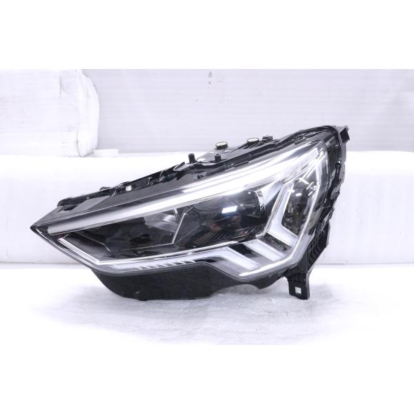 35-543☆美品☆LED F3 AUDI Q3☆左ヘッドライト 83A.941.033.A 打刻 