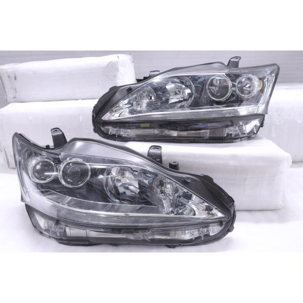 37-1537☆美品☆中期 LED ZWA10 レクサスCT200☆左右ヘッドライト 