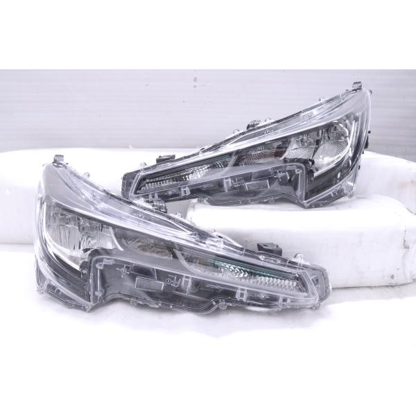 トヨタ　カローラツーリング　左ヘッドライト 美品 磨き済み カローラツーリング NRE210 純正 LED ヘッド