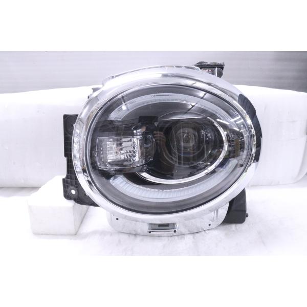 38-255☆美品☆LED MX91S ワゴンRスマイルハイブリッド☆左ヘッド