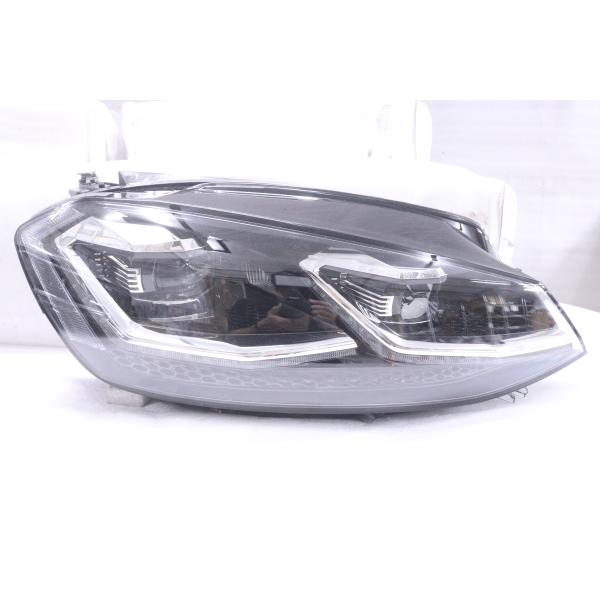 VW　ゴルフ7　5G　前期　ヘッドライト 左側　LED　5G2 941 031 即決 ゴルフ7 5G 前期 / HID フォルクス ワーゲン 純正 左