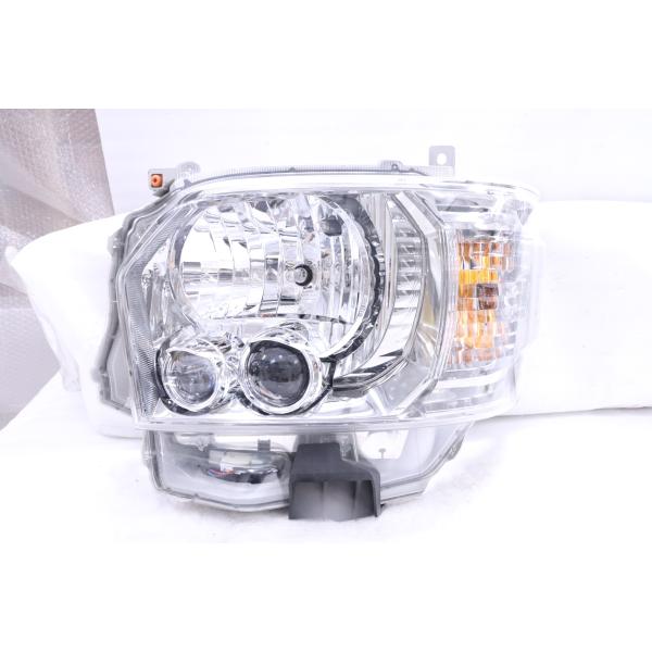 ハイエース 4型 ダークプライム2 LEDヘッドライト純正品 美品 44-2027☆美品☆4型〜 LED 200 ハイエース☆左ヘッドライト ダーク