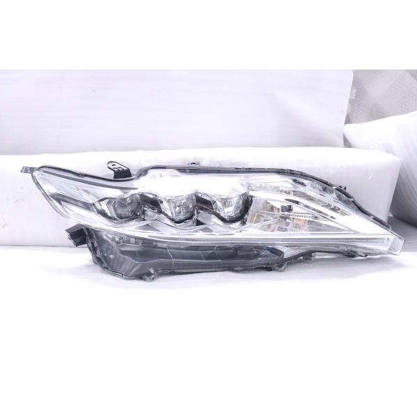 60ハリアー後期　左ヘッドライトユニット 47-1612☆美品 後期 LED ZSU60W ハリアー☆右ヘッドライト KOITO