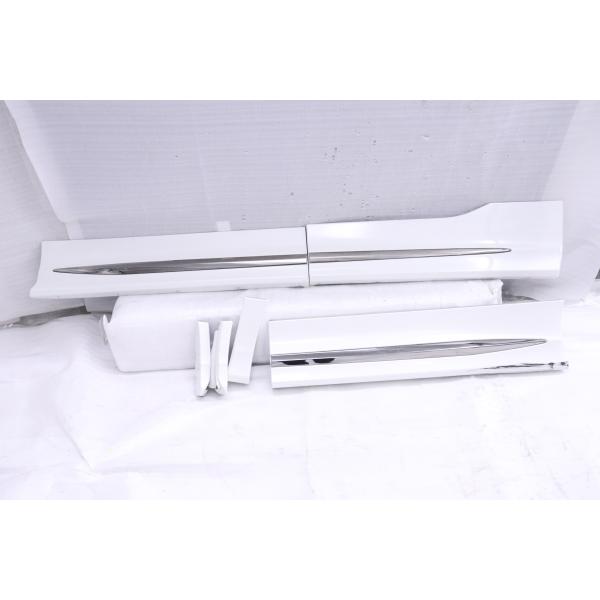 47-1728☆美品☆モデリスタ☆AGH30W アルファード サイドスカート