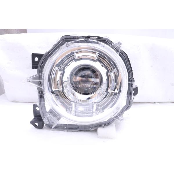 47-40☆美品☆LED JB64W ジムニー☆左ヘッドライト 100-5938G 打刻 3R