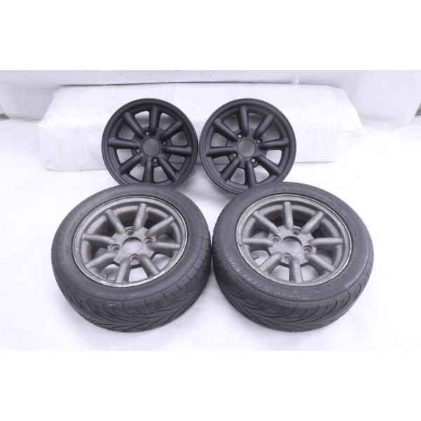 1/43 スプリンター トレノ改 AE86 ワタナベ ホイール アルミ製