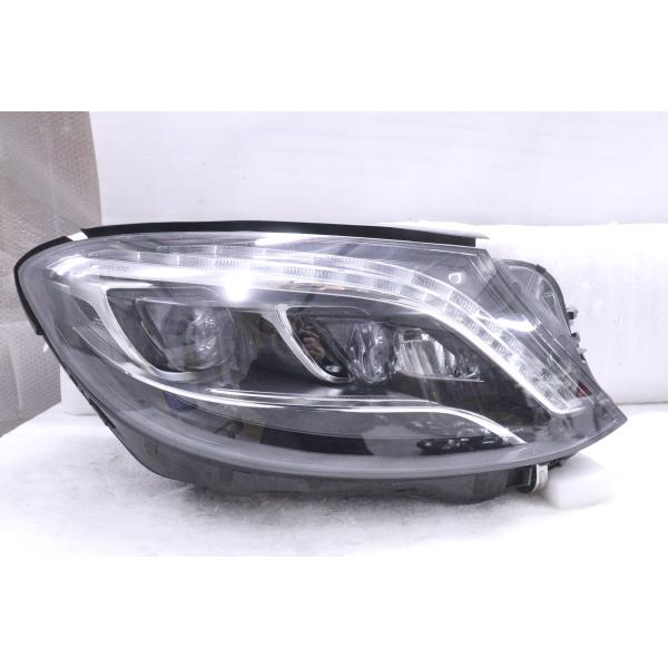 ベンツ　ヘッドライト 　ヘッドランプ　W222　Sクラス　前期　LED　破損あり 正規品】ベンツ W222 Sクラス 前期 純正 LED ヘッドライト 左右
