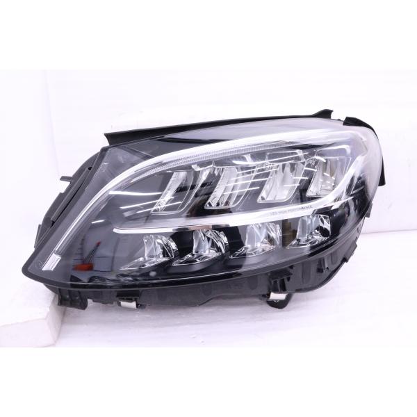 美品　即日発送　ベンツ　Cクラス　W205　左ヘッドライト 52-1014☆後期 LED W205 ベンツCクラス☆左ヘッドライト A205