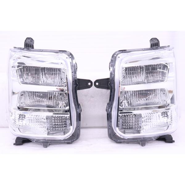 53-166☆新車外し☆後期 LED DA17V DA18V エブリィバン☆左右ヘッド