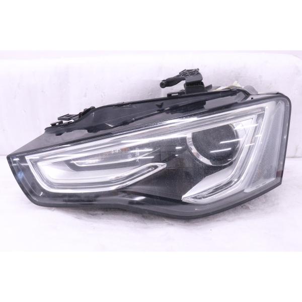 56ー144H HID 8Ｔ　アウディA5 ヘッドライト左側 56-144☆HID 8T アウディ A5☆左ヘッドライト 8T0 941 005 T ブラック