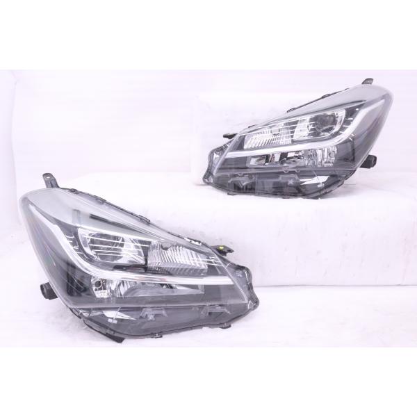 57-1750☆【値下】中期 LED NCP131 ヴィッツ☆左右ヘッドライト KOITO