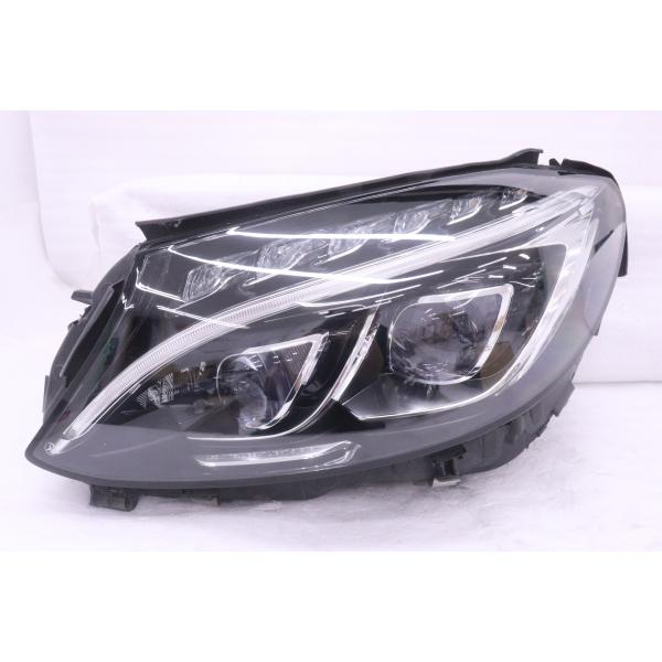 59-1135☆美品☆前期 LED W205 ベンツCクラス☆左ヘッドライト A 205