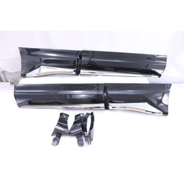 59-2938☆未使用品 中古 モデリスタ☆80 ハリアー サイドスカート